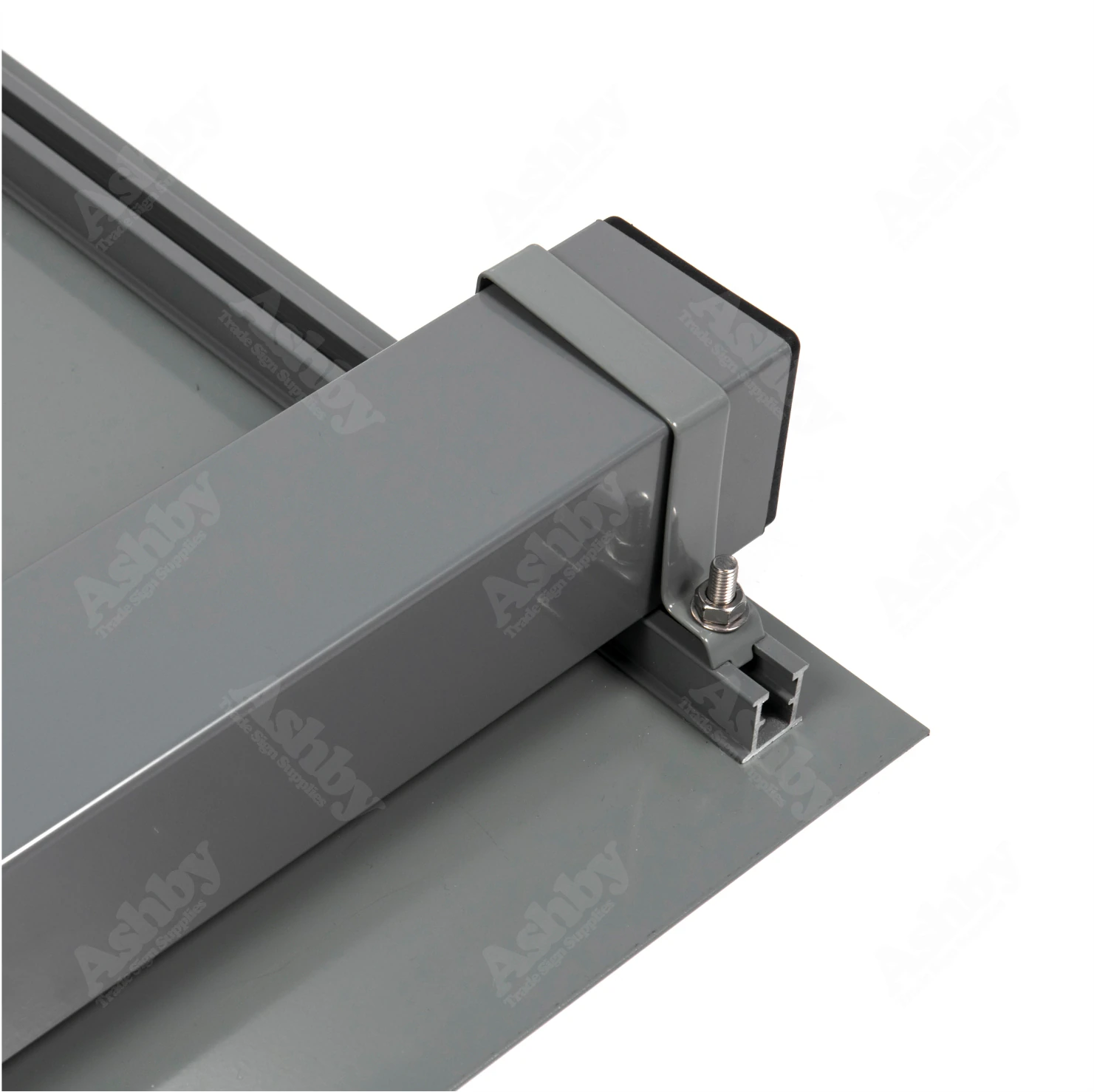 80mm² Stainless Steel Clip | Ashby™ Trade Sign Supplies