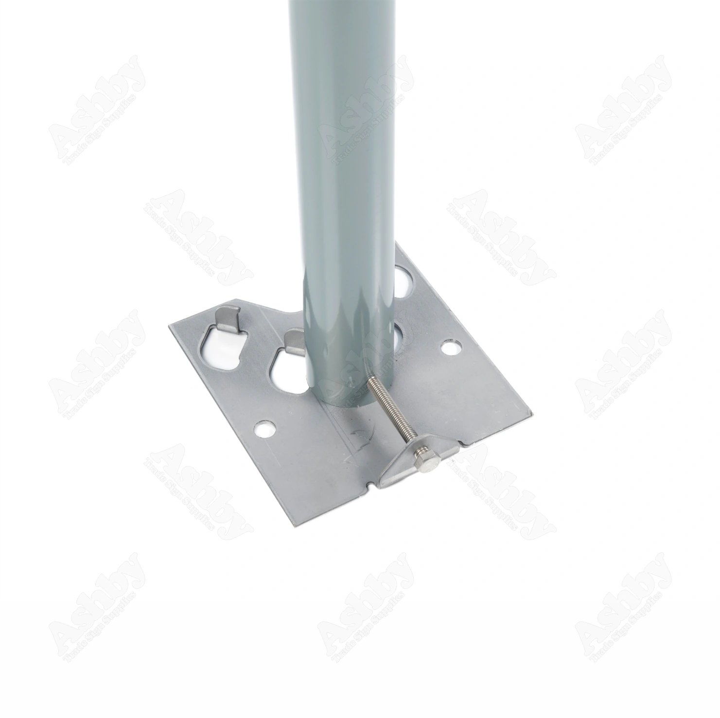 50mm Aluminium Sign Post Fixing Kit | Ashby™ Trade Sign Supplies