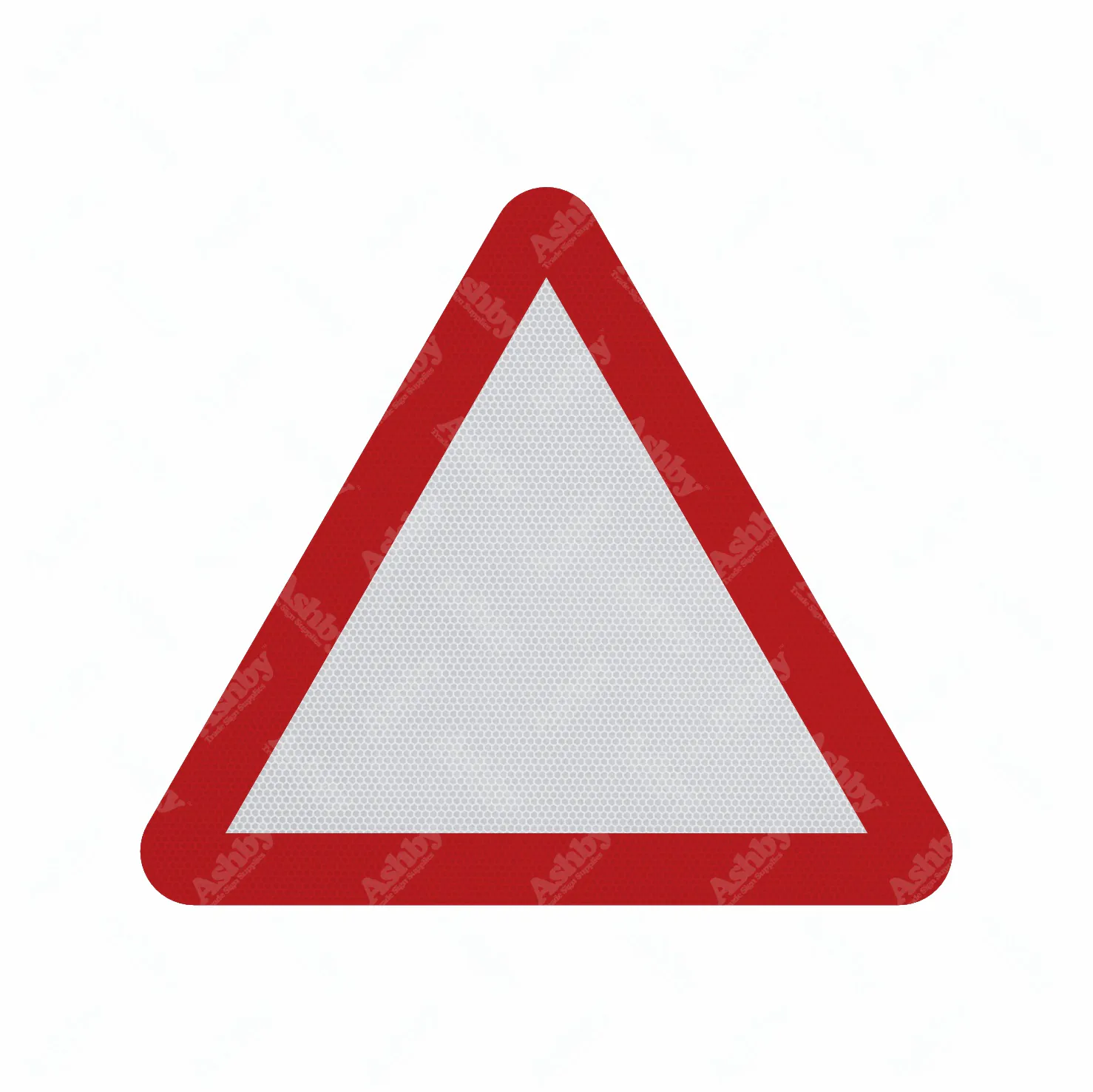 750mm Triangle - RA2 - High Intensity - Road Sign | Ashby™ Trade Sign ...