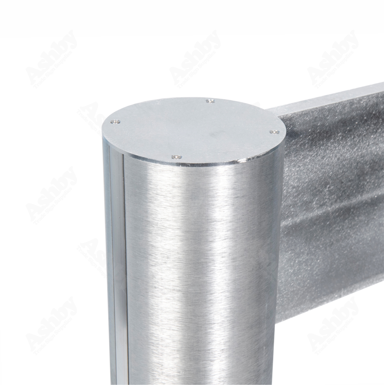 100 / 114mm Modular Post Cap - Aluminium | Ashby™ Trade Sign Supplies