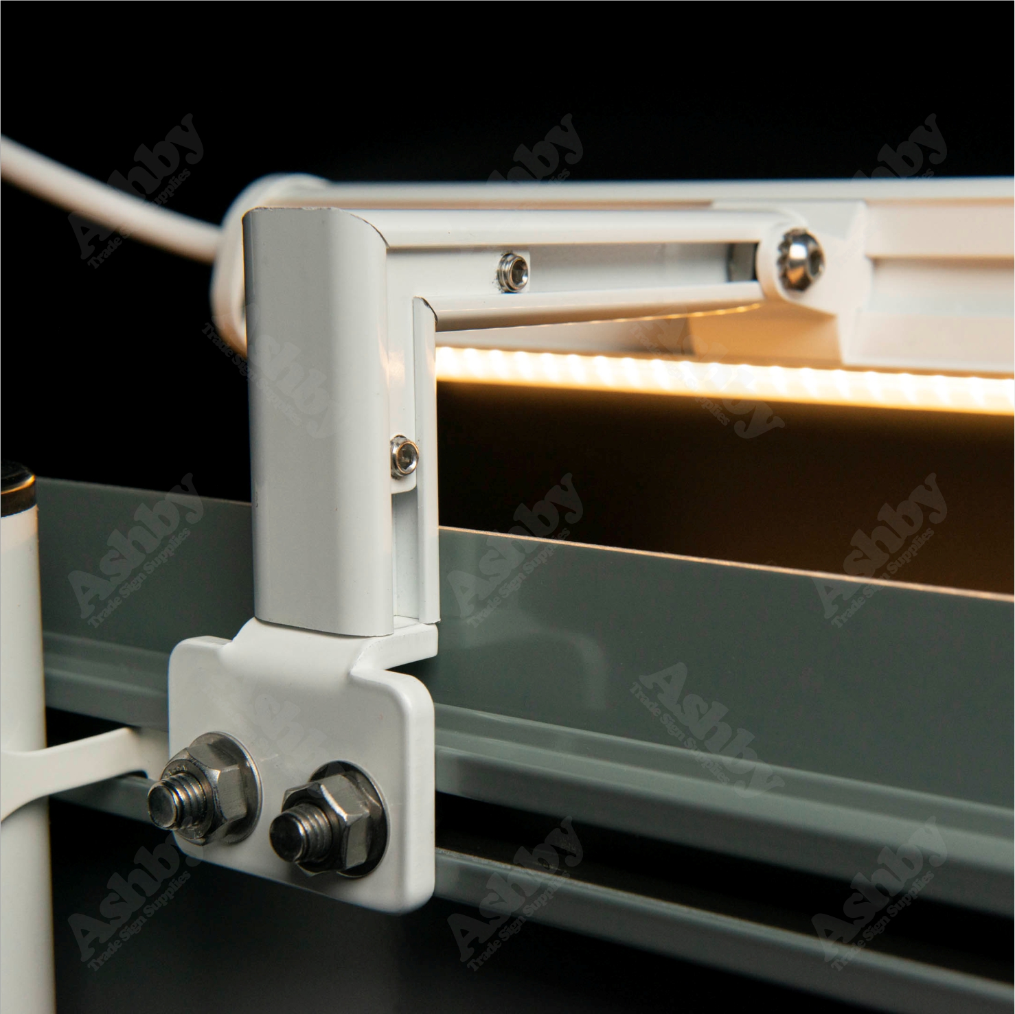 L-Plate for Channel Bracket | Ashby™ Trade Sign Supplies