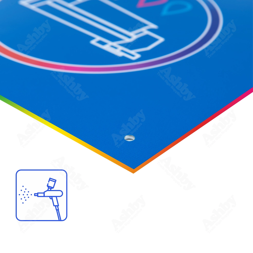 Aluminium Sign Panel - Painted - Printed - Shaped | Ashby™ Trade Sign ...