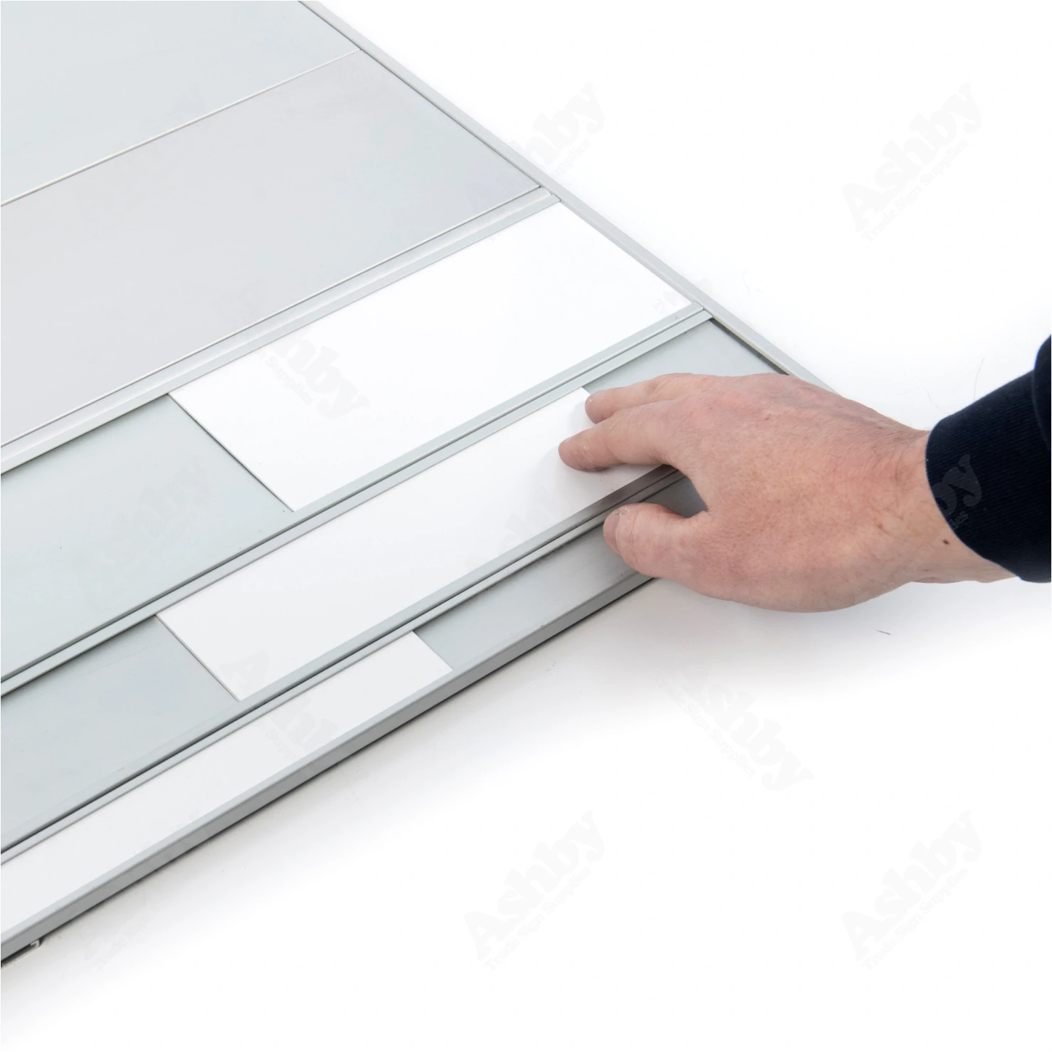 K'Nect 60mm Directory Insert Slat - Painted | Ashby™ Trade Sign Supplies