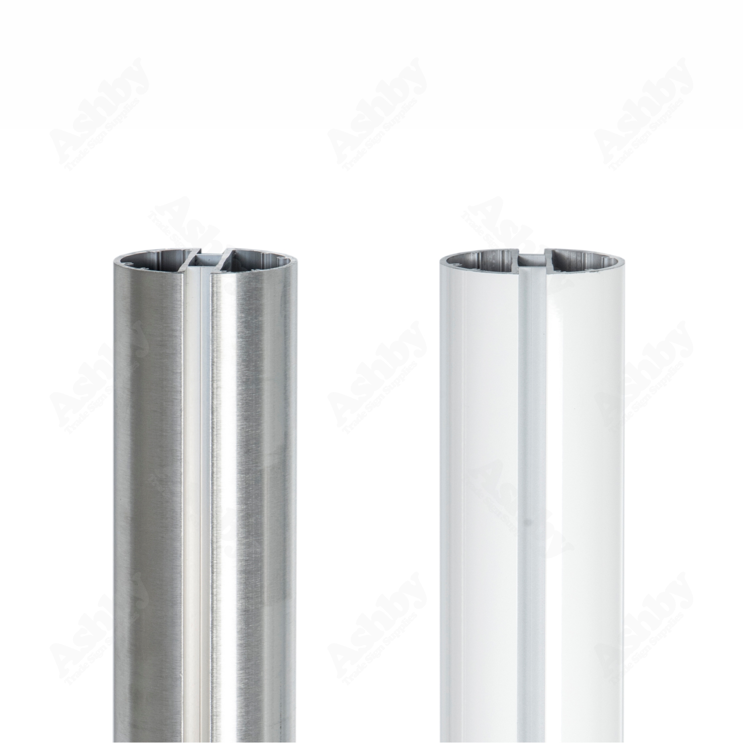 114mm Round Modular Post Extrusion | Ashby™ Trade Sign Supplies