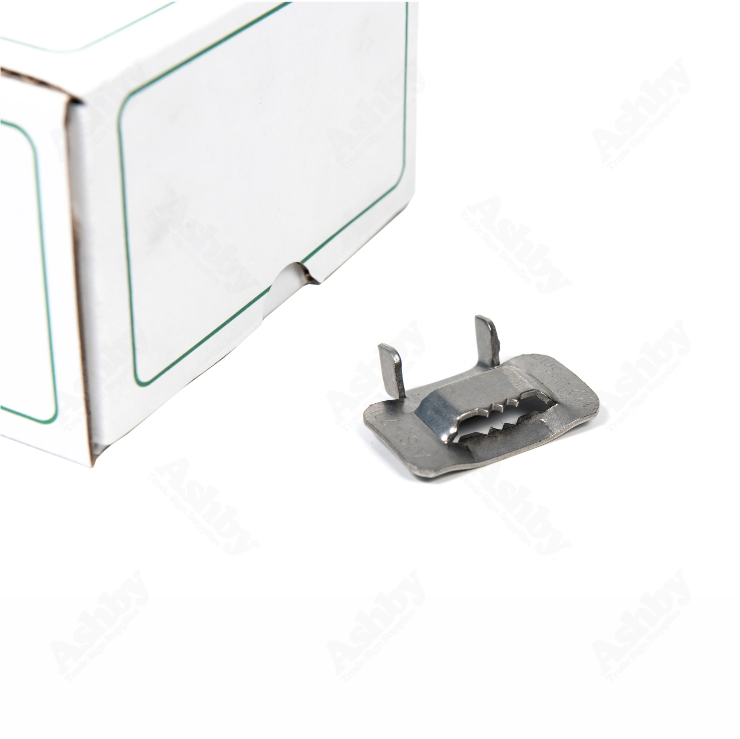 Banding Buckles - Stainless Steel - Box Qty: 100 | Ashby™ Trade Sign ...