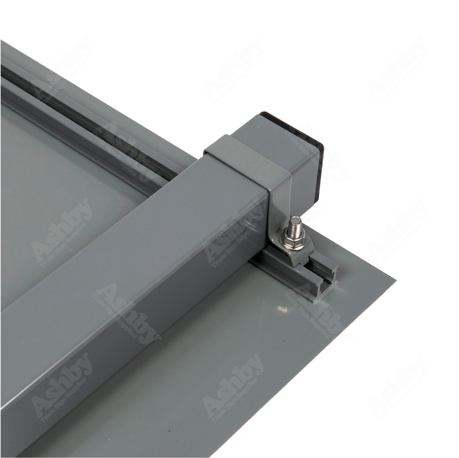 50mm² Stainless Steel Clip | Ashby™ Trade Sign Supplies