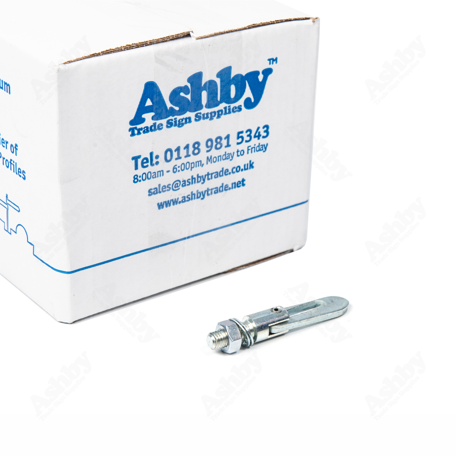 Anti Luce Fastener (M8 Thread) - Zinc Plated | Ashby™ Trade Sign Supplies