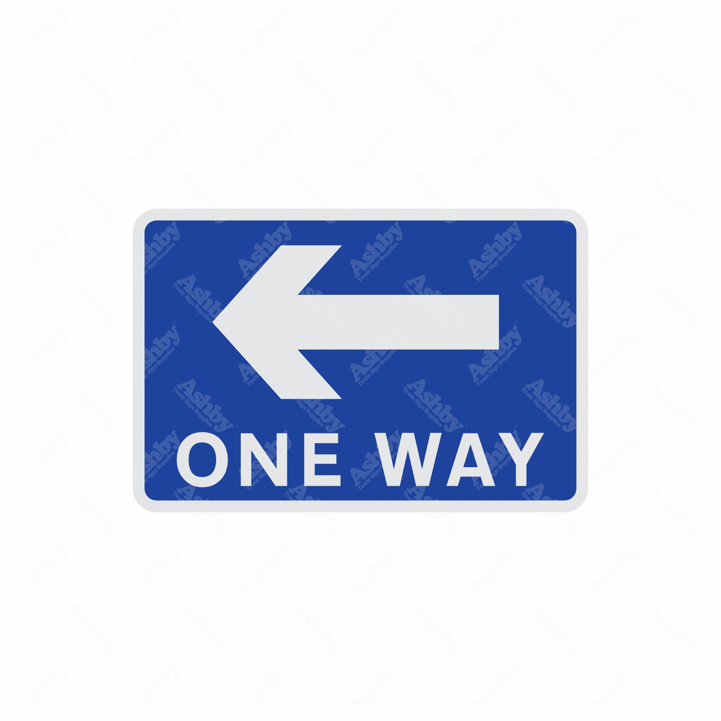 Dia. 810 - Engineering Grade - One Way Arrow - Road Sign (480mm x 320mm ...