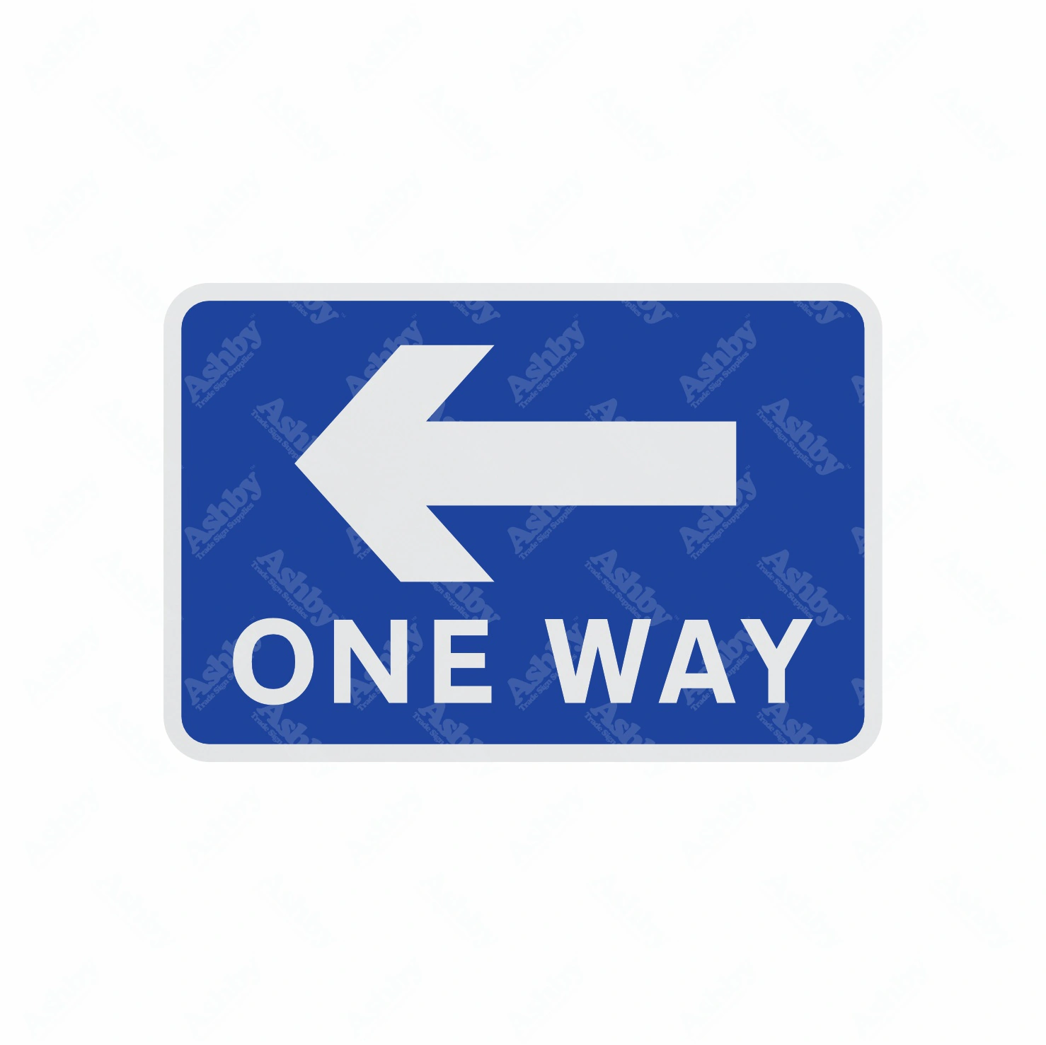 Dia. 810 - Engineering Grade - One Way Arrow - Road Sign (600mm x 400mm ...