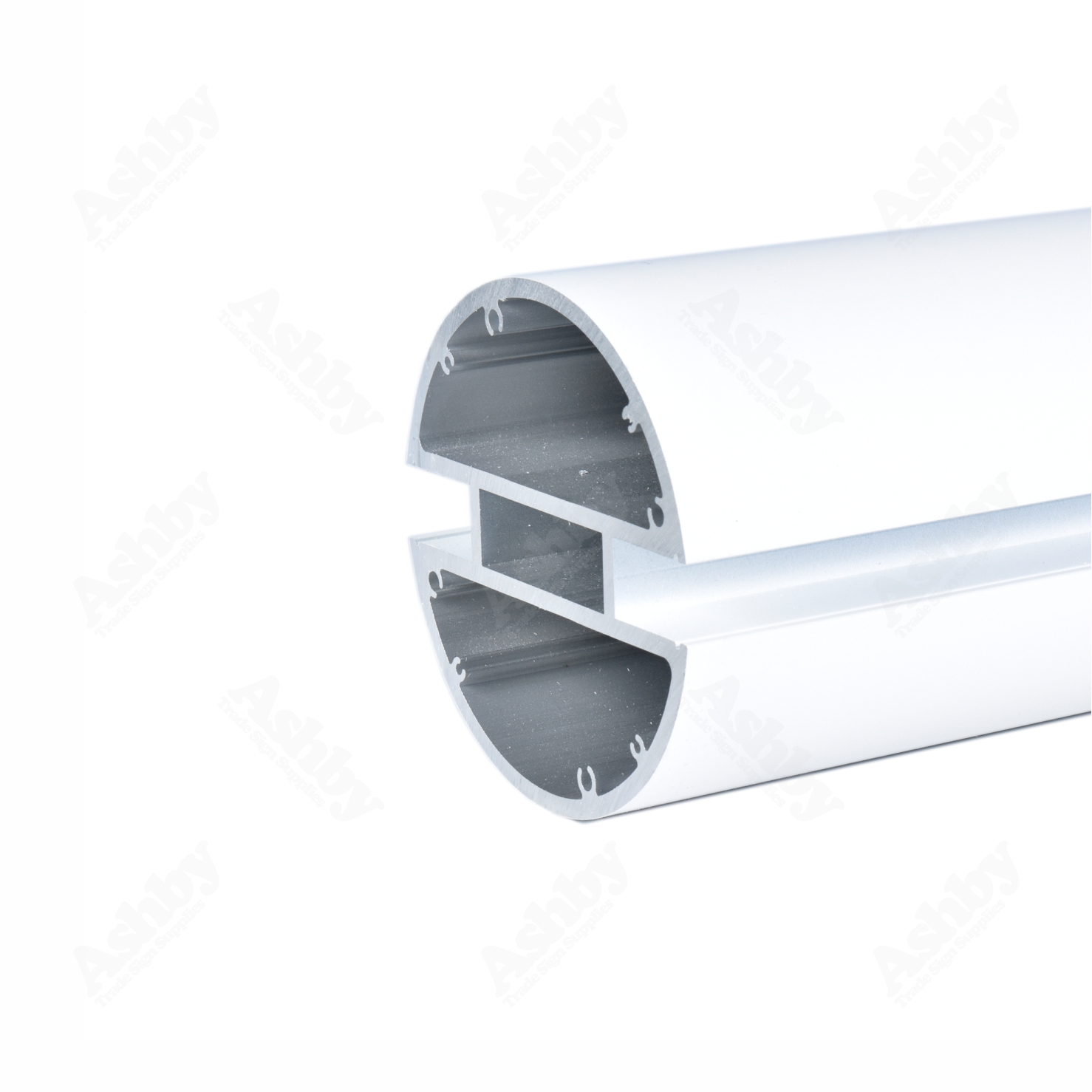 114mm Round Modular Post Extrusion | Ashby™ Trade Sign Supplies