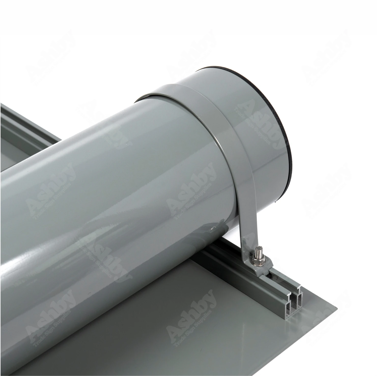 168mm Stainless Steel Clip - Painted | Ashby™ Trade Sign Supplies