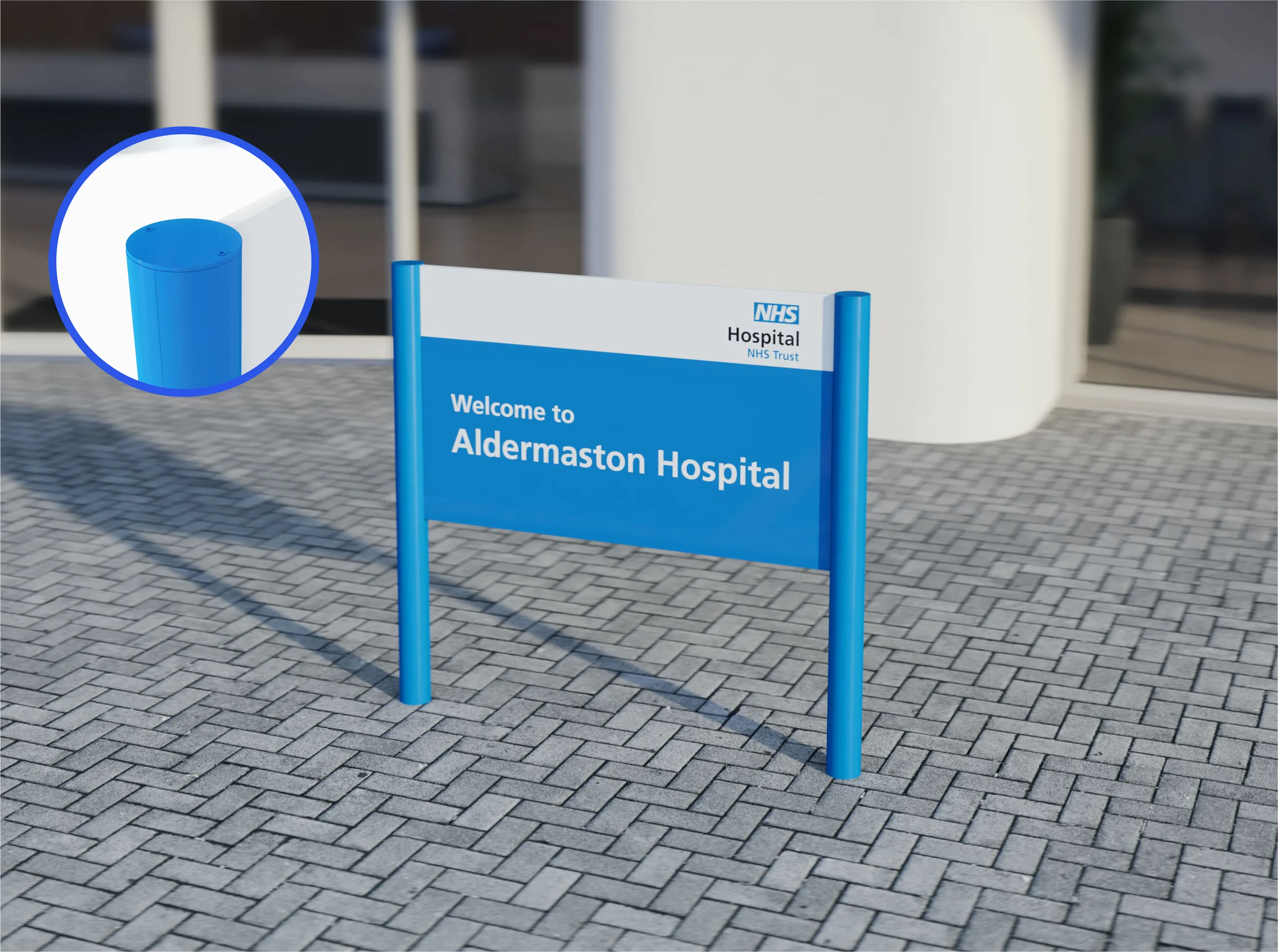 Post Mounted | Modular | Ashby™ Trade Sign Supplies