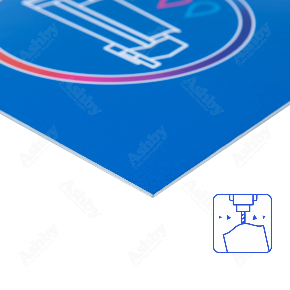 Aluminium Sign Panel - Printed - Shaped | Ashby™ Trade Sign Supplies