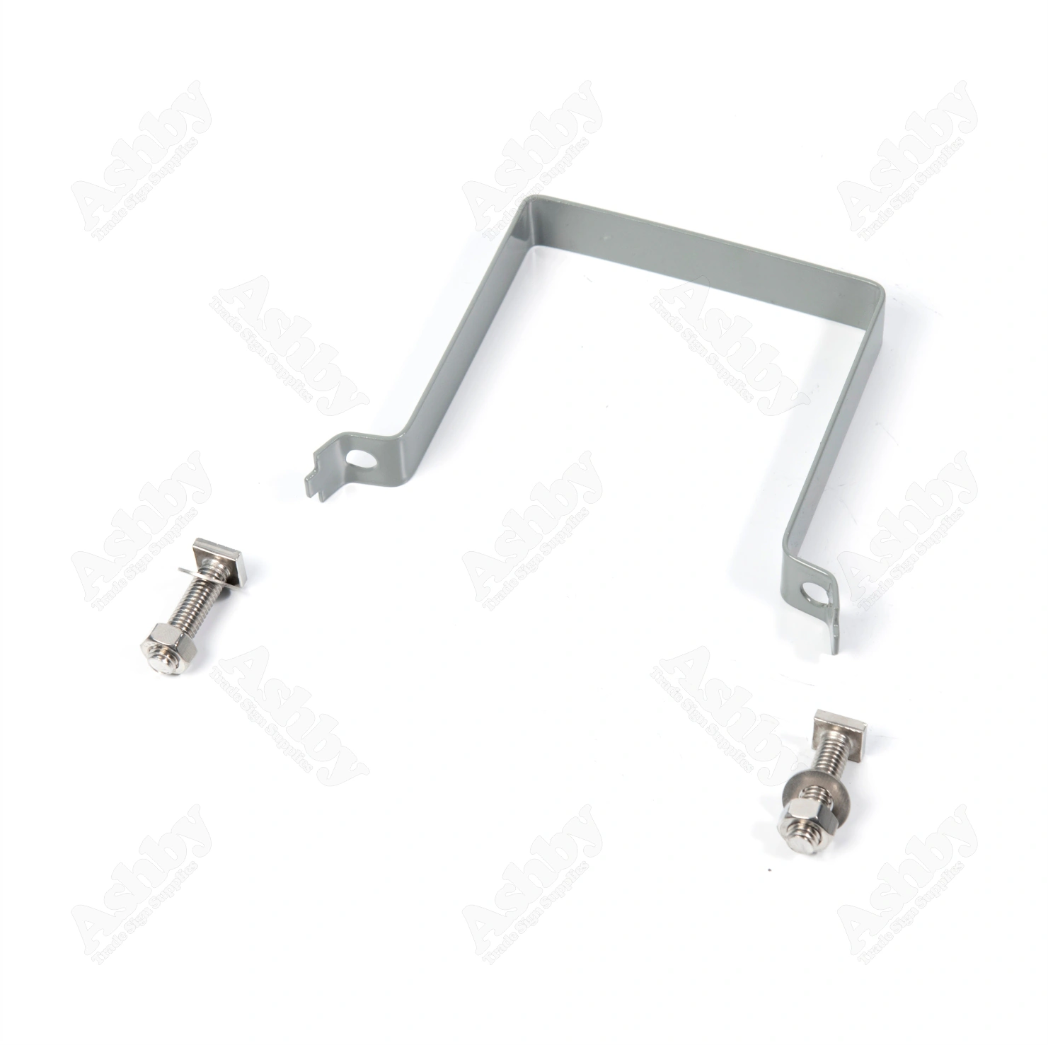 100mm² Stainless Steel Clip | Ashby™ Trade Sign Supplies