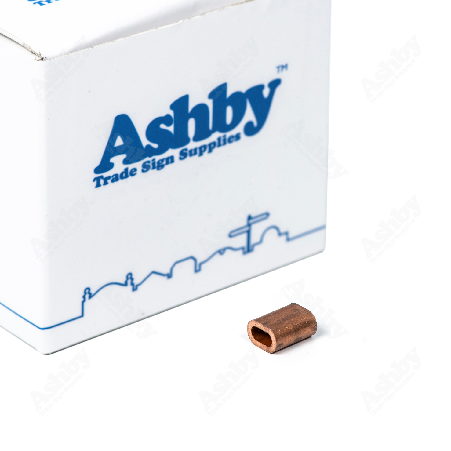 3.5mm Copper Ferrule | Ashby™ Trade Sign Supplies