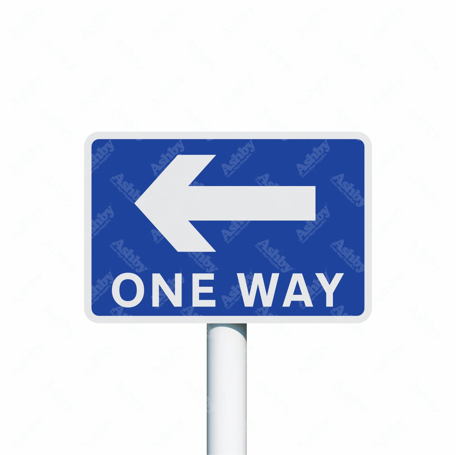 Dia. 810 - Engineering Grade - One Way Arrow - Road Sign (480mm x 320mm ...